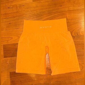 NVGTN sunset orange pro shorts